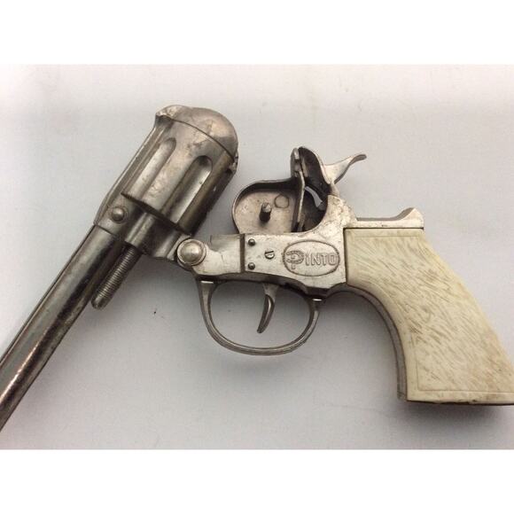 VINTAGE 1960s HALCO PINTO TOY CAP GUN COWBOY WILD WEST - Picture 10 of 11